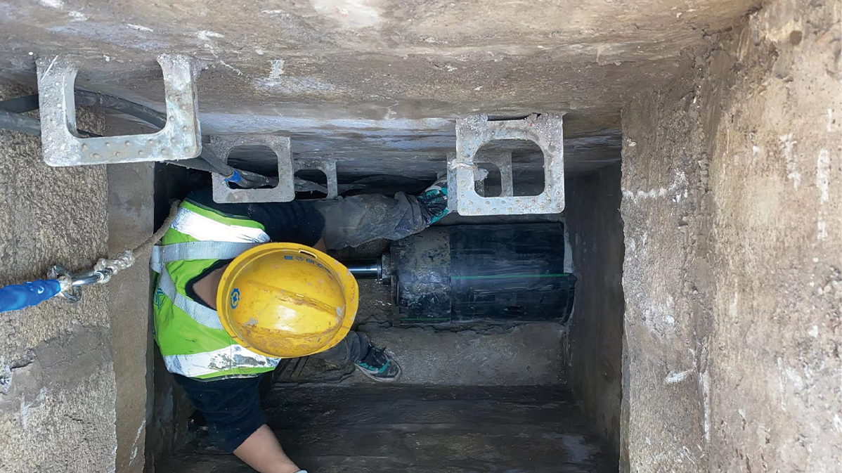 精河HDPE短管内衬法